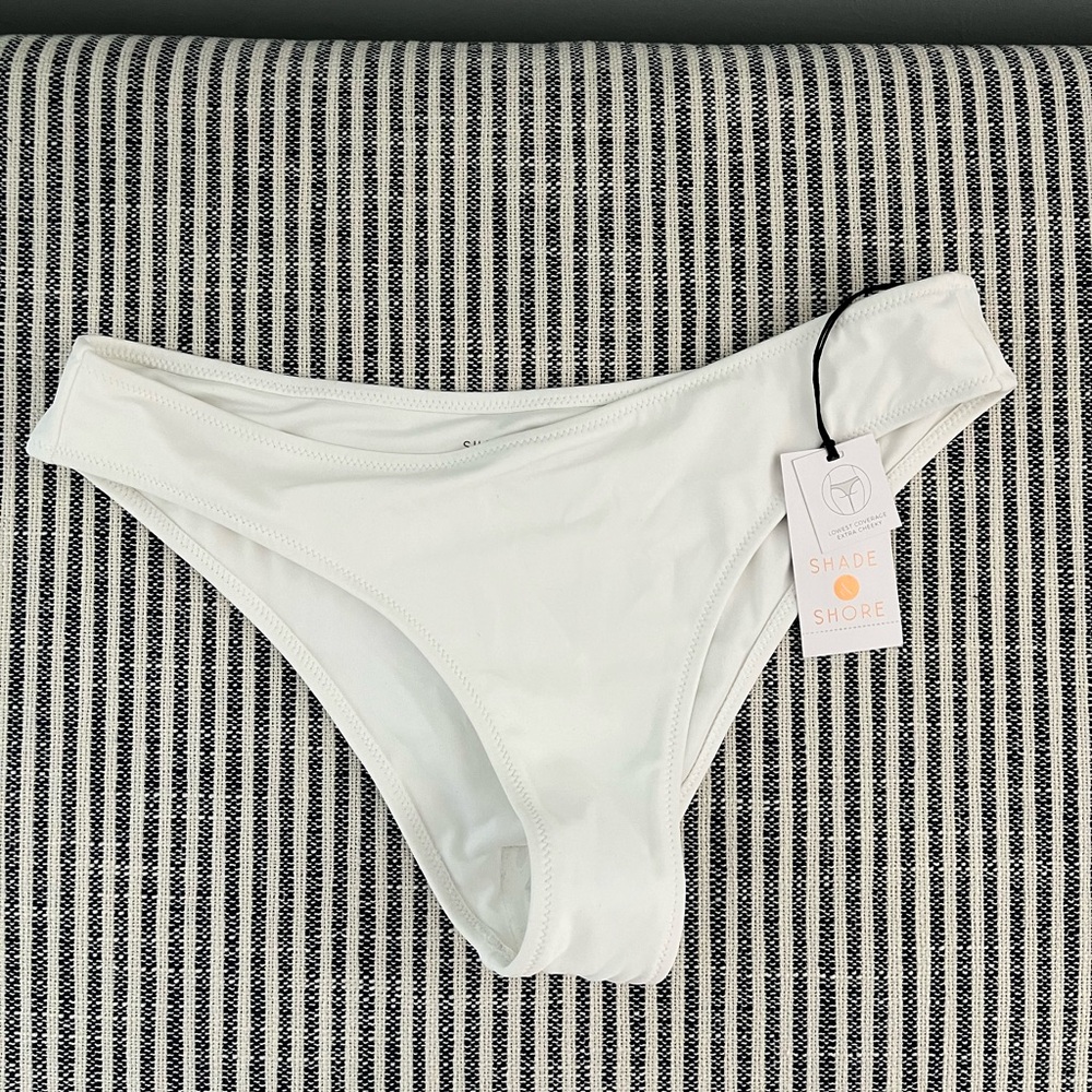 NWT Shade and Shore White Bikini Bottoms